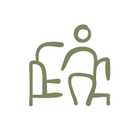 Comfortable living and landscaped gardens